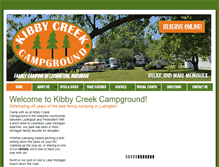Tablet Screenshot of kibbycreek.com